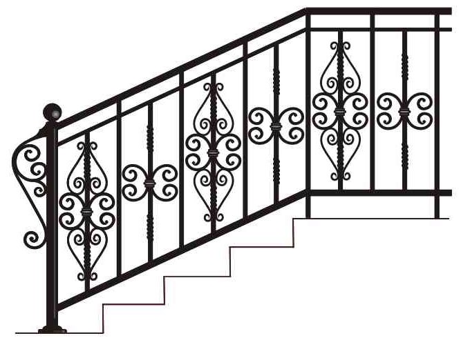 Ограждения балконов и лестниц
