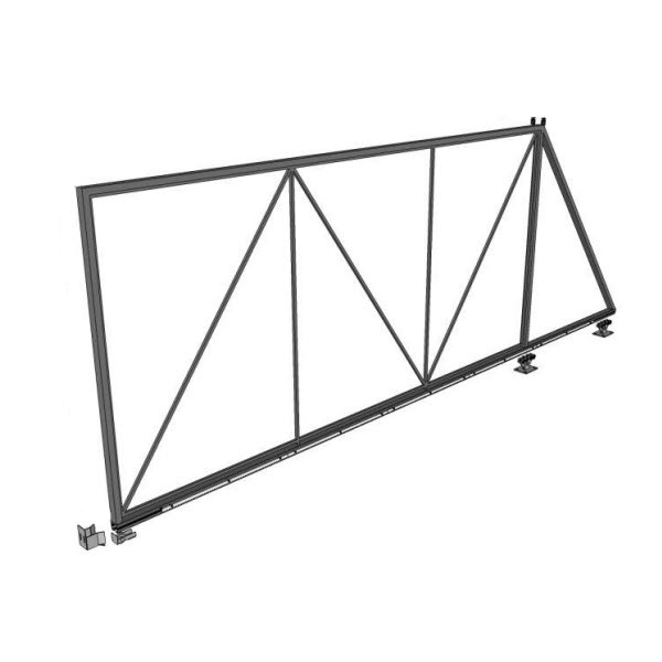 Каркас ворот откатных